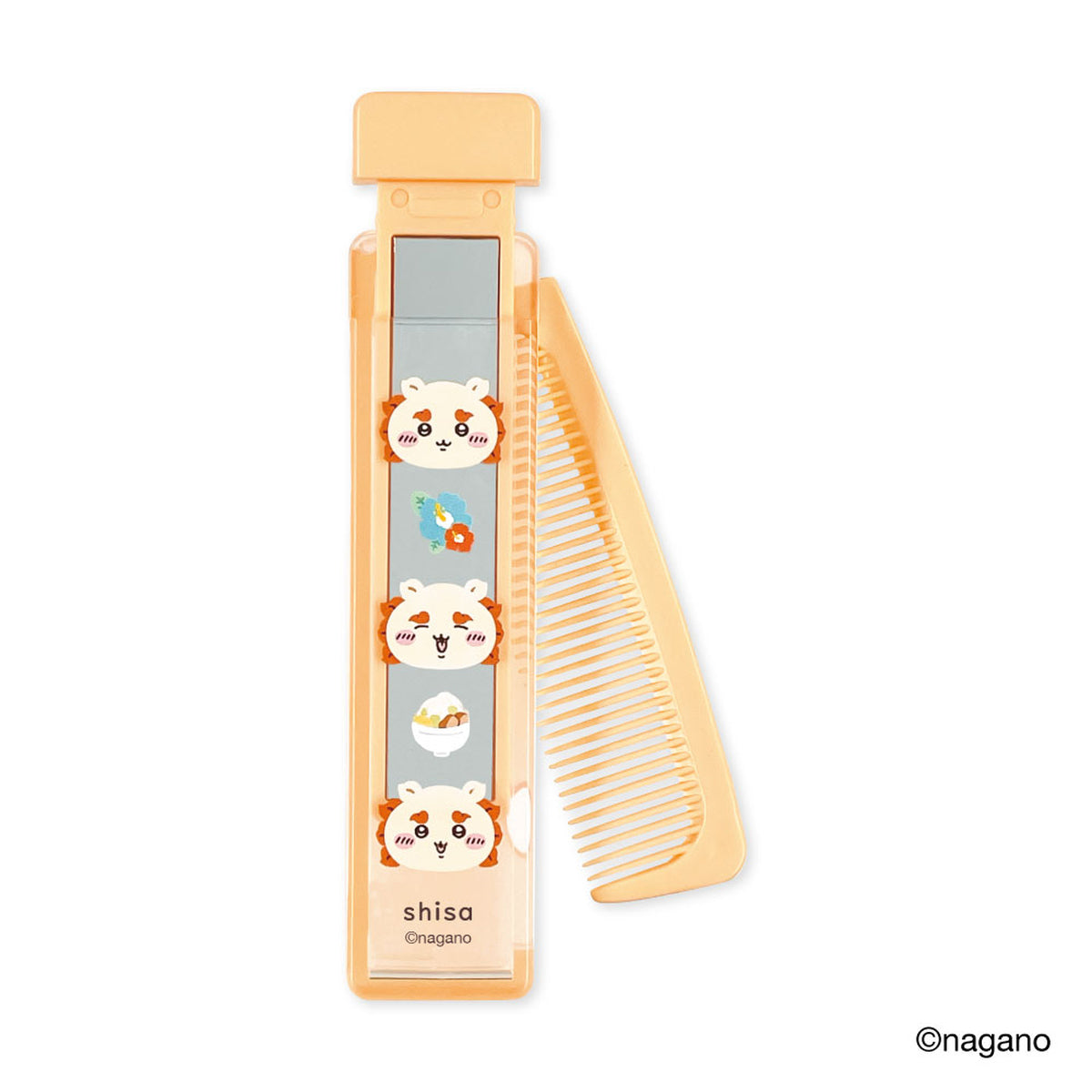 Chiikawa Slim Comb & Mirror (Shisa)