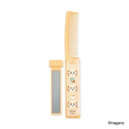 Chiikawa Slim Comb & Mirror (Shisa)