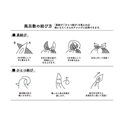 ちいかわ 撥水風呂敷（市松模様）