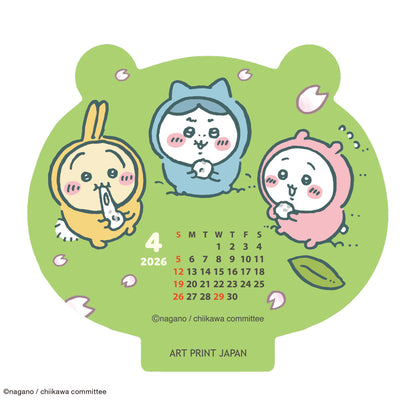 ちいかわ ダイカット卓上カレンダー2026