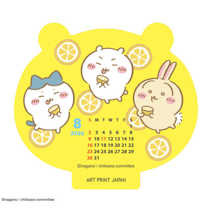 ちいかわ ダイカット卓上カレンダー2026