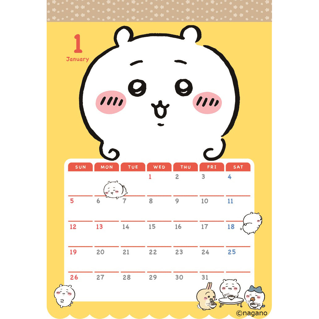 吉伊卡哇 2025年日历