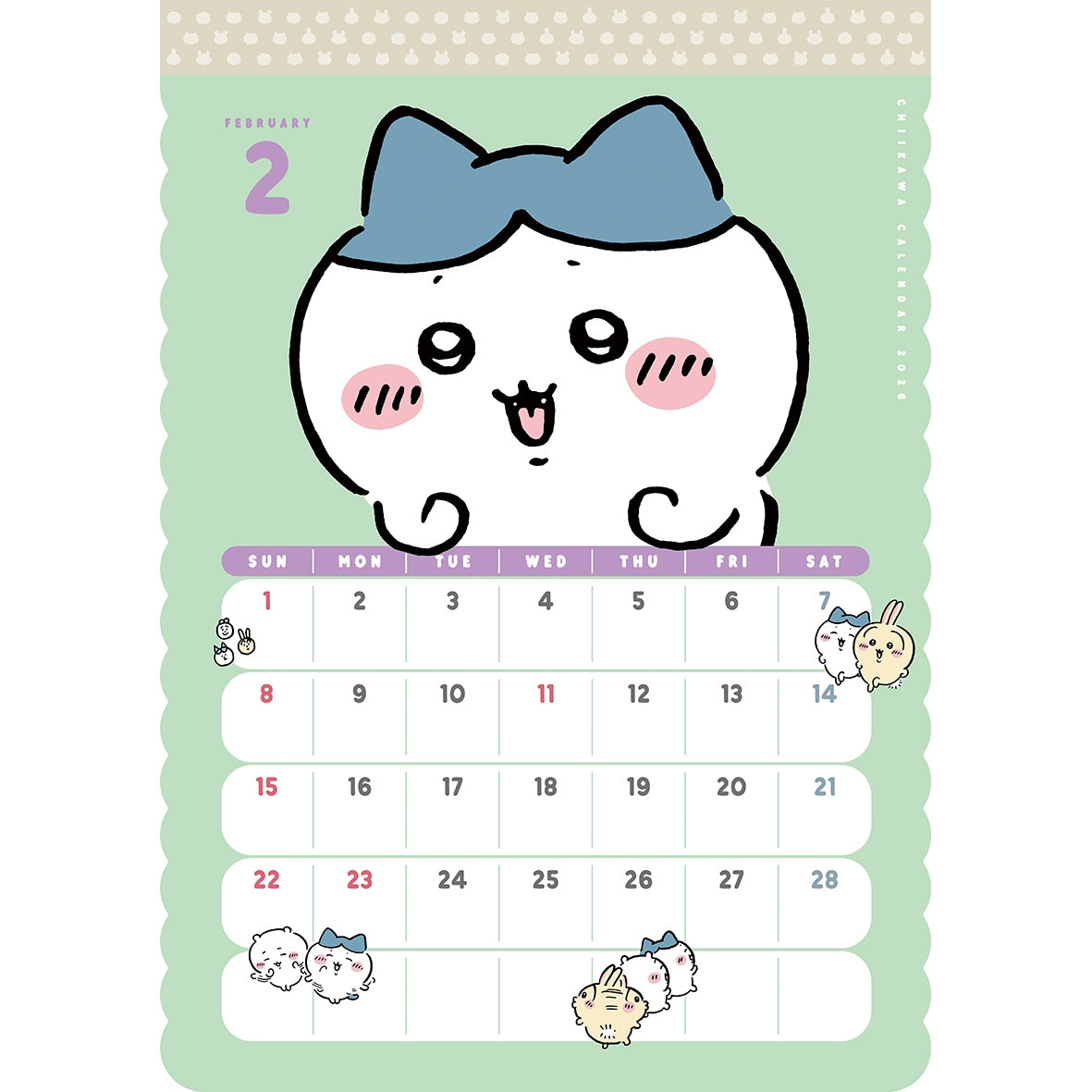 ちいかわ カレンダー2026