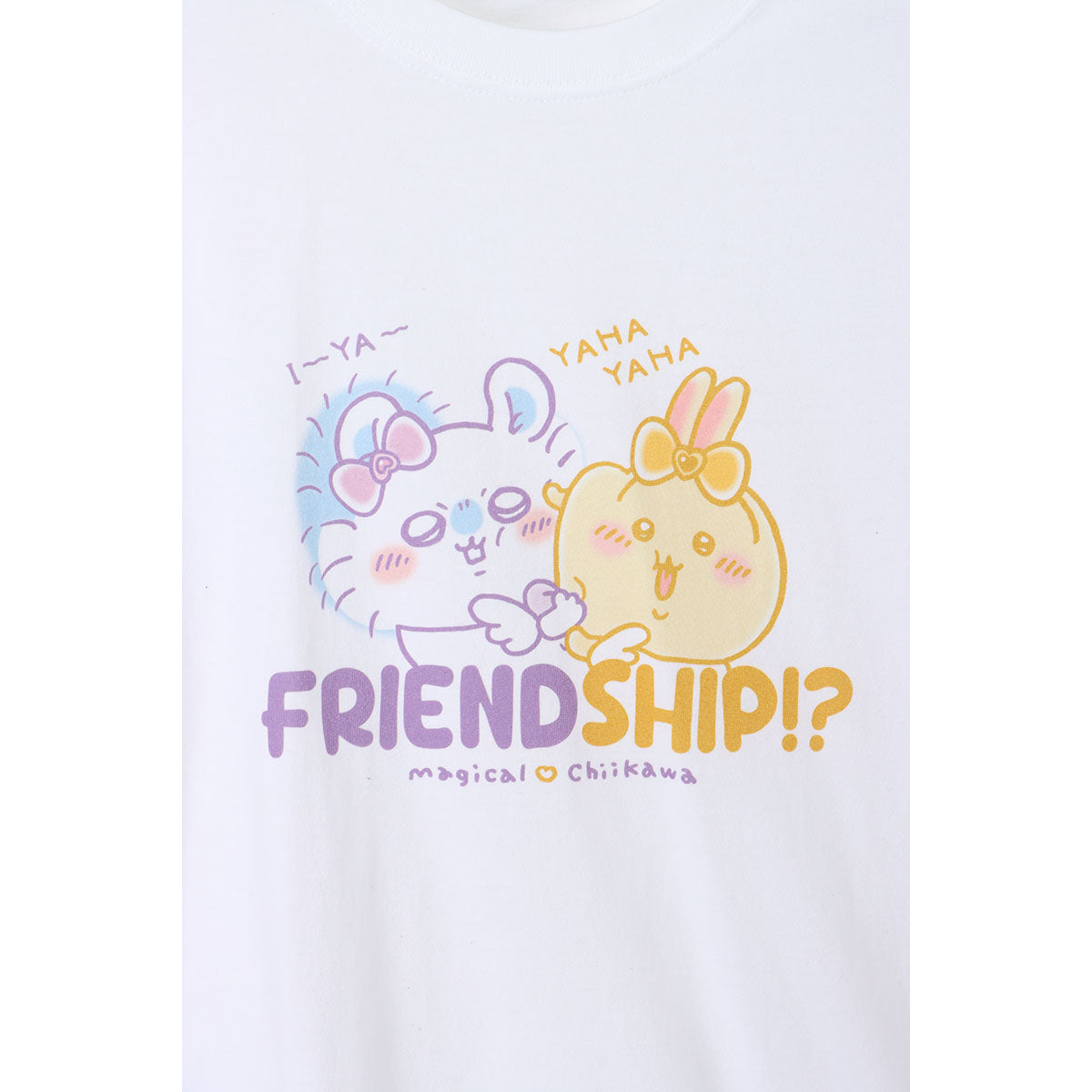 Chiikawa Magical Chiikawa T-Shirt (FRIEND SHIP!? White)