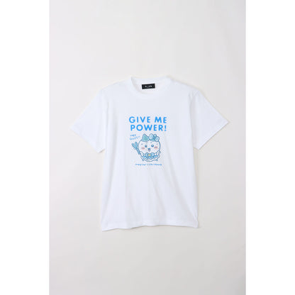 吉伊卡哇 魔法吉伊卡哇 T恤 GIVE ME POWER！！ 白色