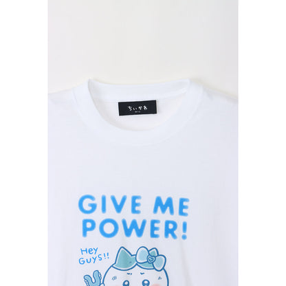 吉伊卡哇 魔法吉伊卡哇 T恤 GIVE ME POWER！！ 白色