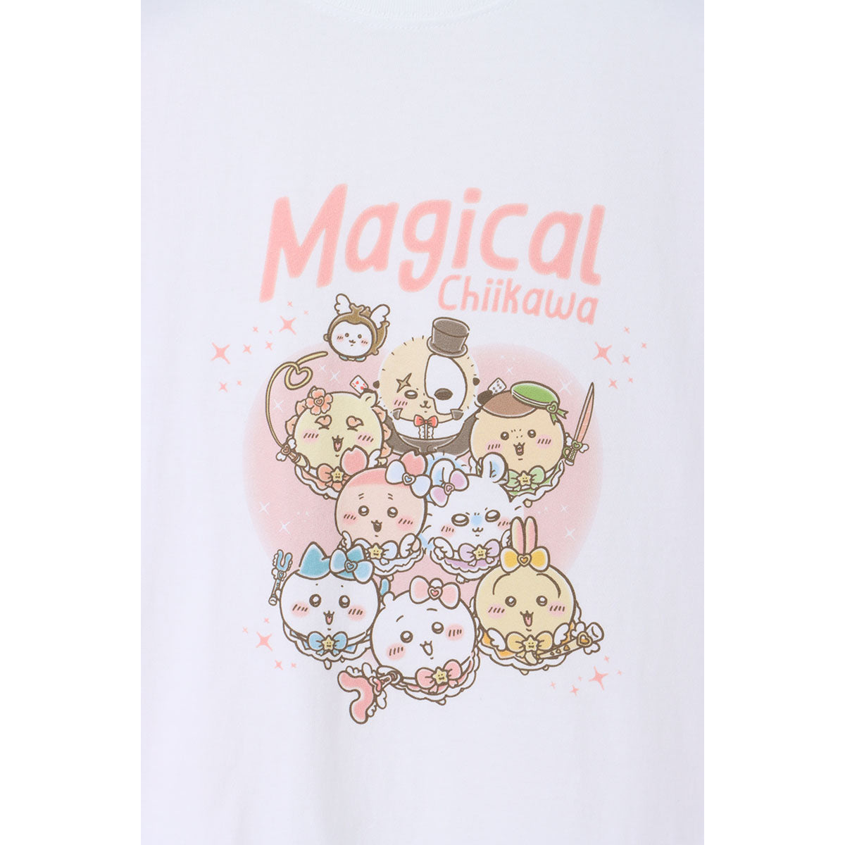 吉伊卡哇 魔法吉伊卡哇 T恤 Magical Chiikawa 白色