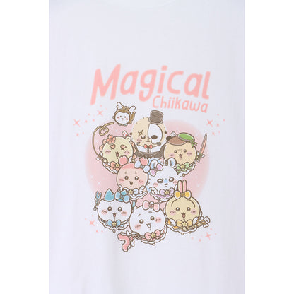 吉伊卡哇 魔法吉伊卡哇 T恤 Magical Chiikawa 白色