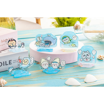 ちいかわ水族館 レイヤーアクリルスタンド（イカのボウシ）