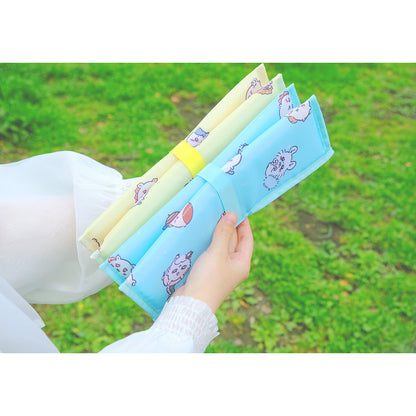 吉伊卡哇 出游好开心！户外垫（蓝色）