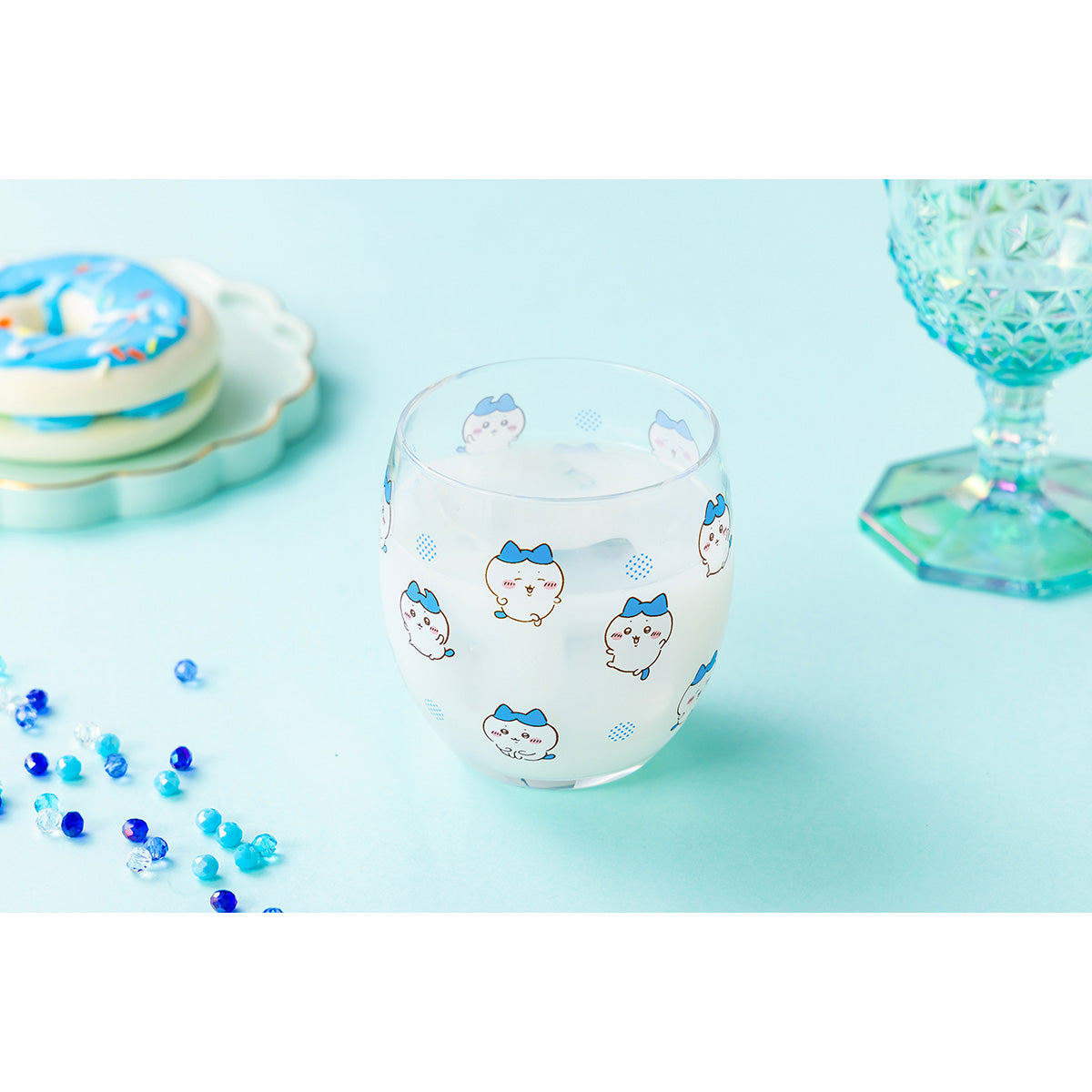 치이카와 도쿄 기념품 코쿤 글라스 (하치와레)