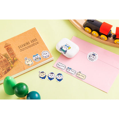 Chiikawa Tokyo Souvenir Flake Seal (Chiikawa Station)