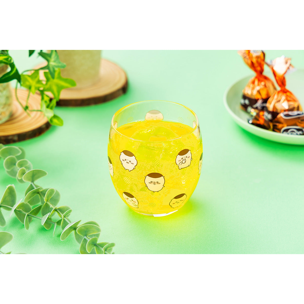 ちいかわ 東京みやげ コクーングラス（くりまんじゅう）