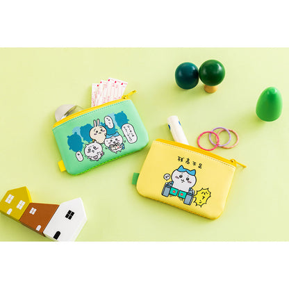 Chiikawa Tokyo Souvenir One-Sided Mesh 2-Piece Pouch Set (Chiikawa Station)