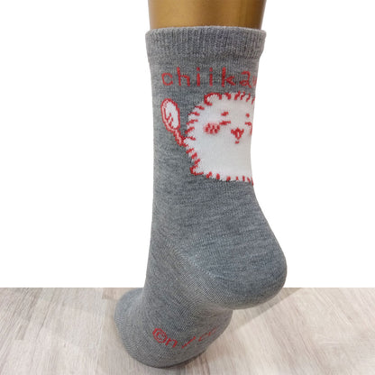 Chiikawa Crew Socks (Chiikawa Fur Volume) for Women