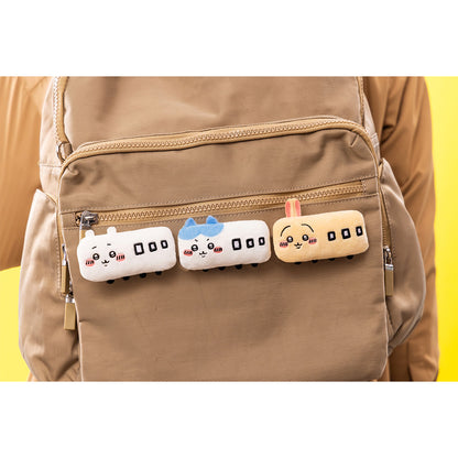 【預訂】吉伊卡哇 火車造型玩偶胸章3個組合【2024年8月上旬起依序發貨（發貨延遲的情況下也無法取消）】【不可與通常商品同時購買或指定配送日期】【不參與促銷活動】