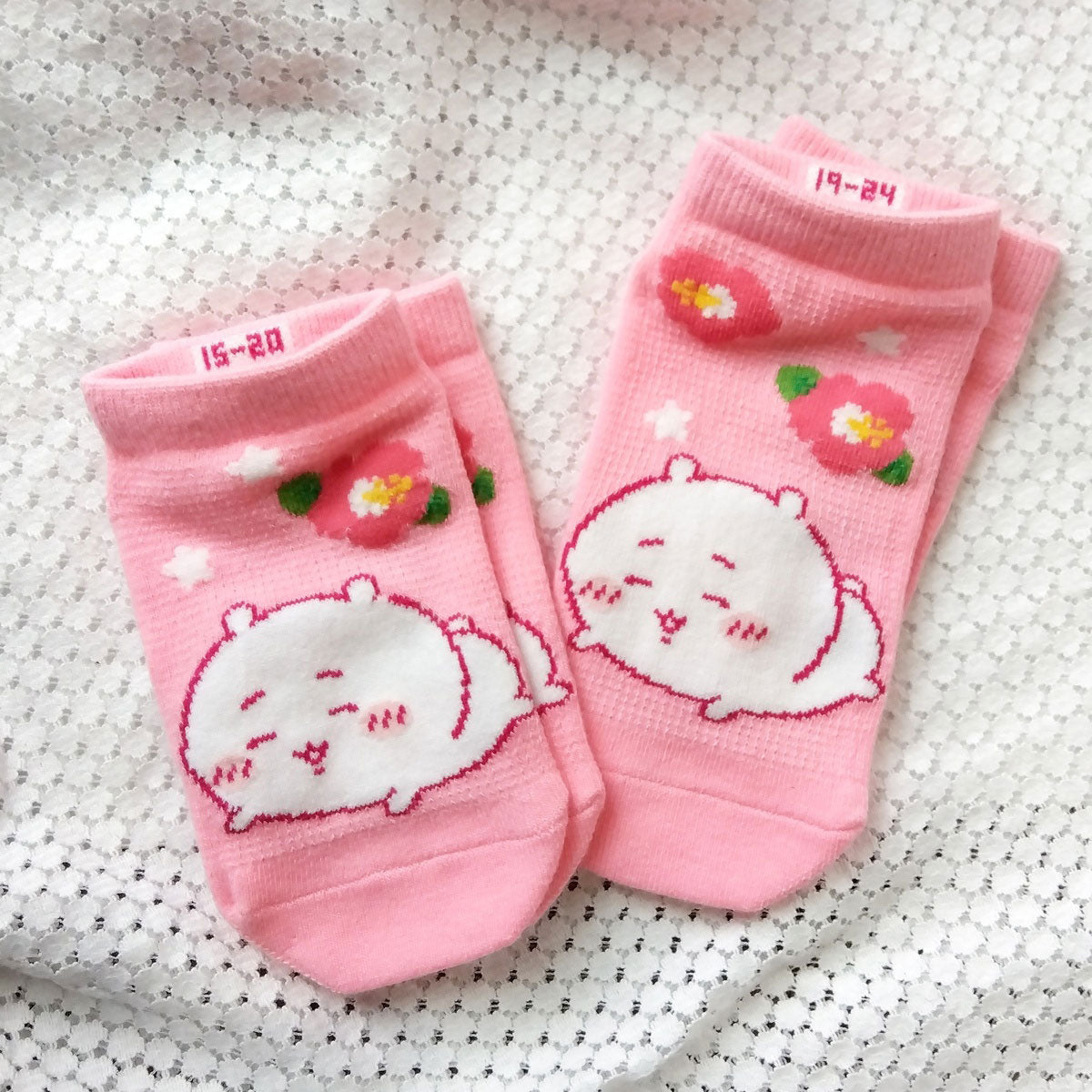 吉伊卡哇 網眼運動襪（吉伊卡哇・夏威夷風）