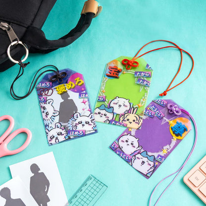 Chiikawa Tokyo Chiikawa Amulet-style Trading Card Holder (Chiikawa & Hachiware)