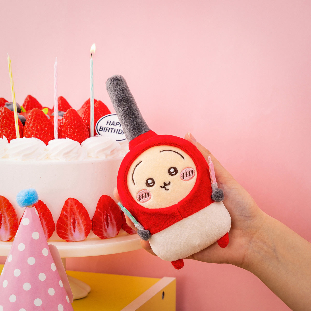 Chiikawa Whipped Cream Birthday Mascot (Chiikawa)