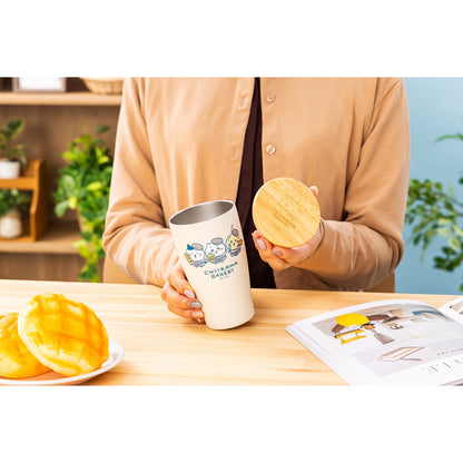 吉伊卡哇 吉伊卡哇麵包店 木蓋保冷保溫杯（麵包店）