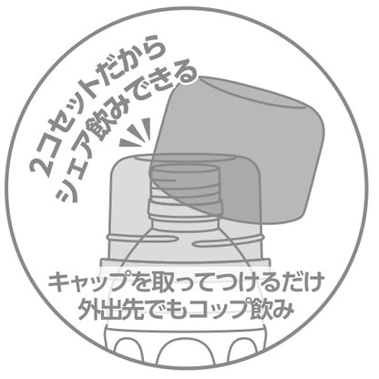 ちいかわ ペットボトル用コップセット（ピンク）
