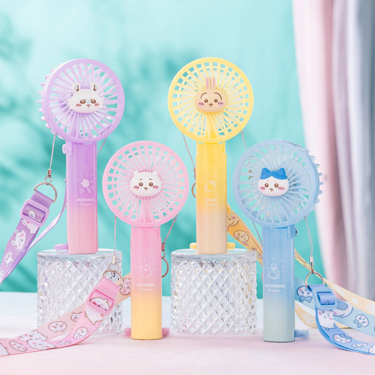 ちいかわ ジェリーカラーハンディファン（ハチワレ）