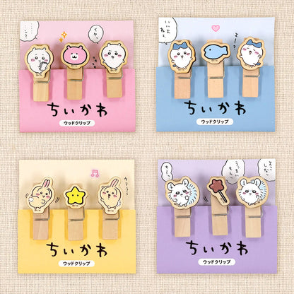 ちいかわ ウッドクリップ（モモンガ）