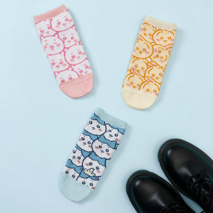 Chiikawa Crew Socks Lots of Hachiware Sax