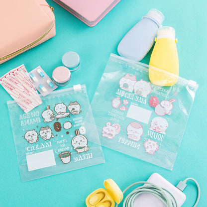 ちいかわ スライドジッパー保存袋 2サイズセット（10枚入）