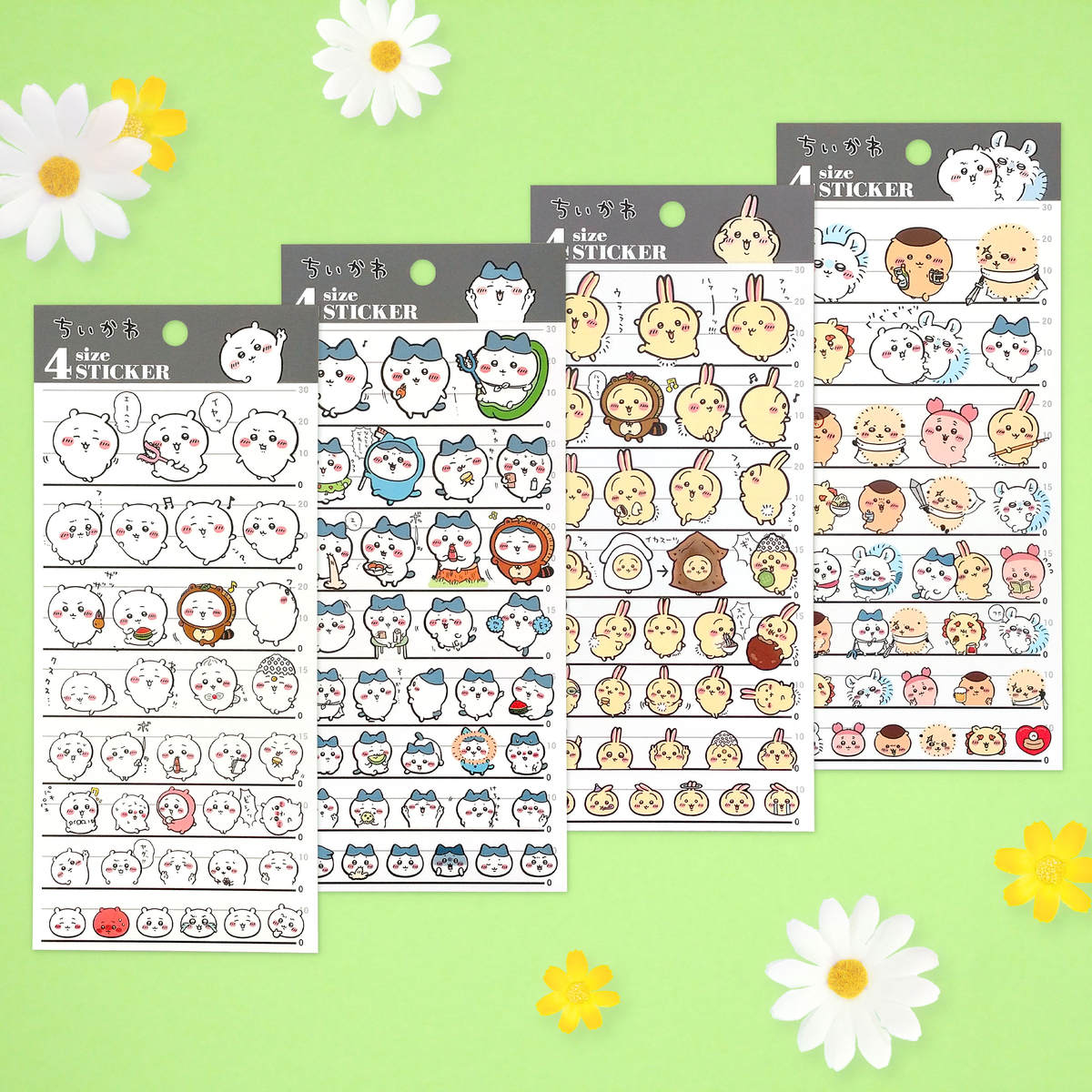 ちいかわ 4サイズステッカー（ハチワレ）