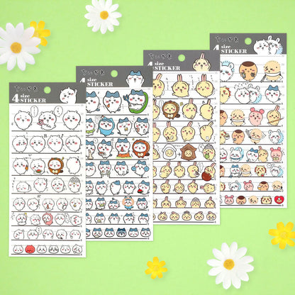 ちいかわ 4サイズステッカー（ハチワレ）