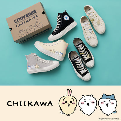 Chiikawa CONVERSE×Chiikawa ALL STAR LIGHT PLTS PT HI / CHIIKAWA BLACK  [Cannot be purchased with other items]