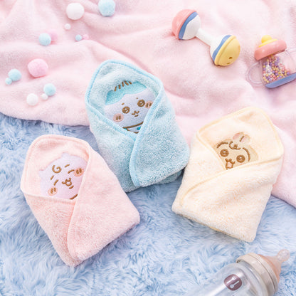 ちいかわ Chiikawa Baby おくるみなハンドタオル（ハチワレ）