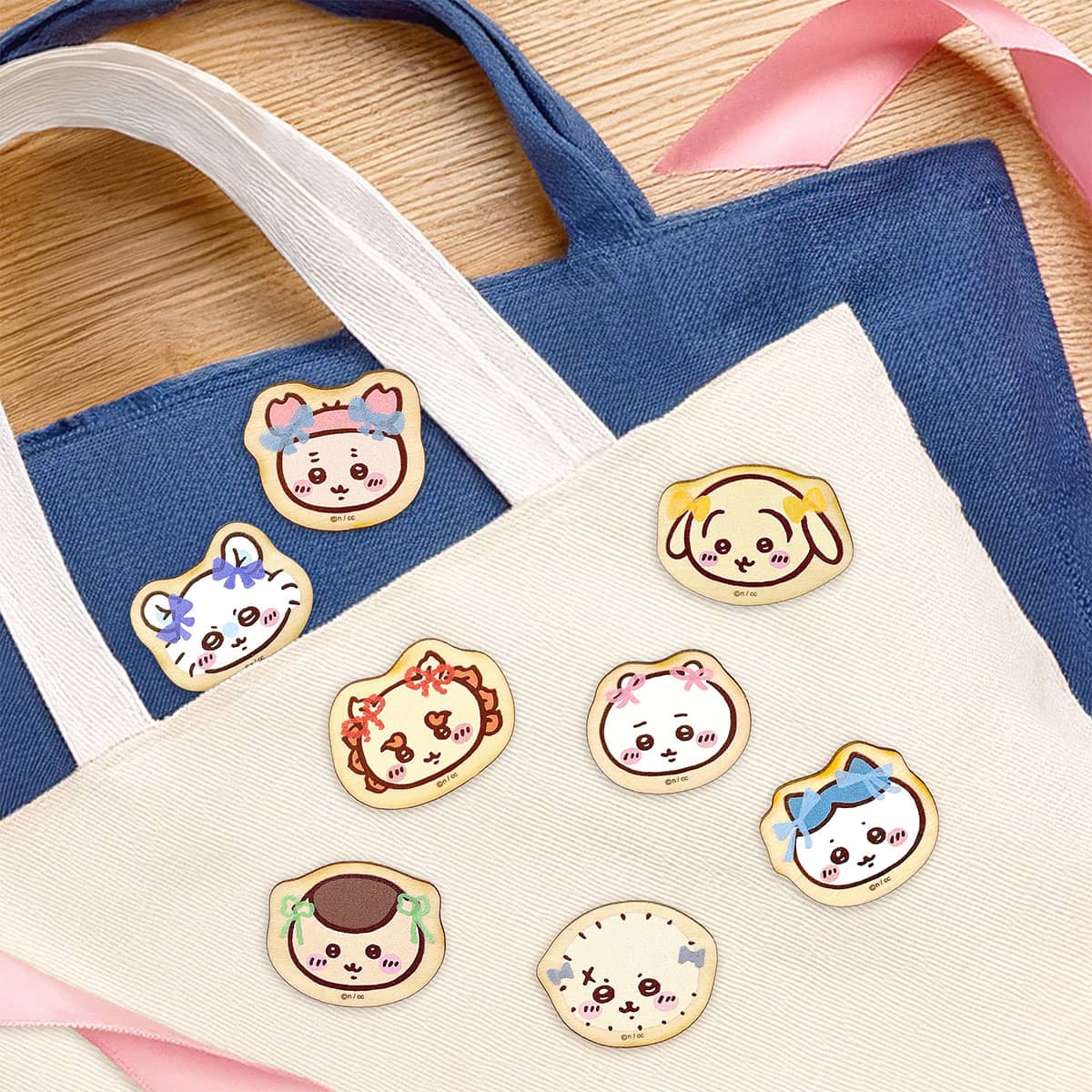 ちいかわ ウッドバッジ（ラッコ2）