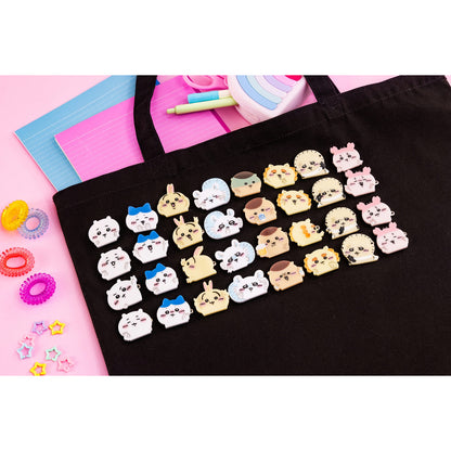 Chiikawa 4-Piece Acrylic Badge Set (Peace Furuhonya)