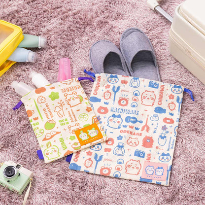 ちいかわ 2サイズ巾着セット（おでかけ）