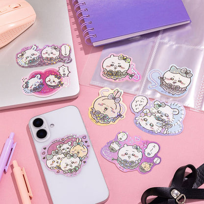 ちいかわ まじかるちいかわ 悪いバージョンなホログラムステッカー（モモンガ）