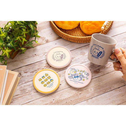 Chiikawa Chiikawa Bakery Unglazed Coaster (Logo)