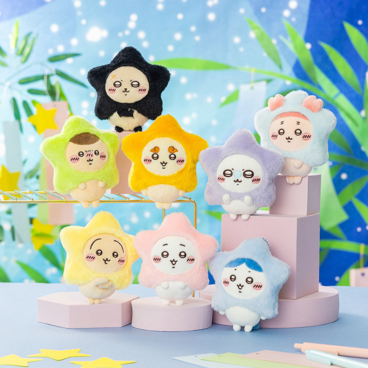 Chiikawa Wish Upon a Star Mascot (Kurimanju)