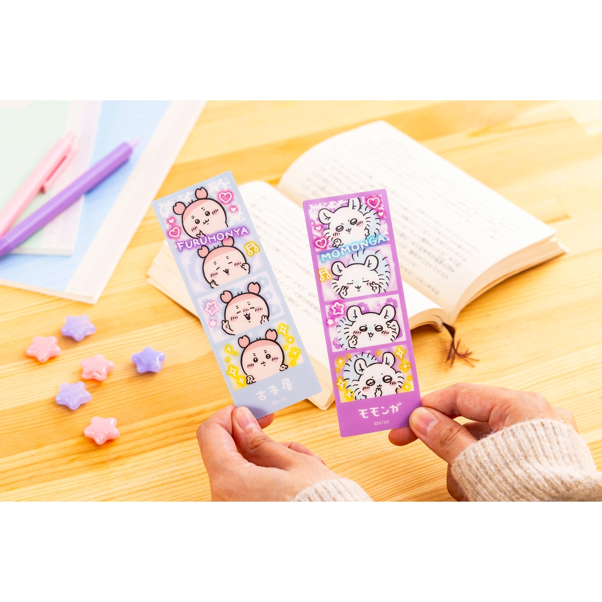Chiikawa Trading Nostalgic Print Seal-Style Bookmarks (All 8 types)