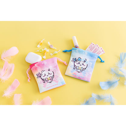 Chiikawa Super Magical Chiikawa 2-Piece Mini Drawstring Bags (Chiikawa & Hachiware)