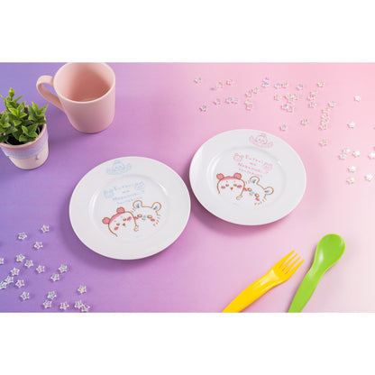 Chiikawa Restaurant Good friends Plate (Momonga and Furuhonya)