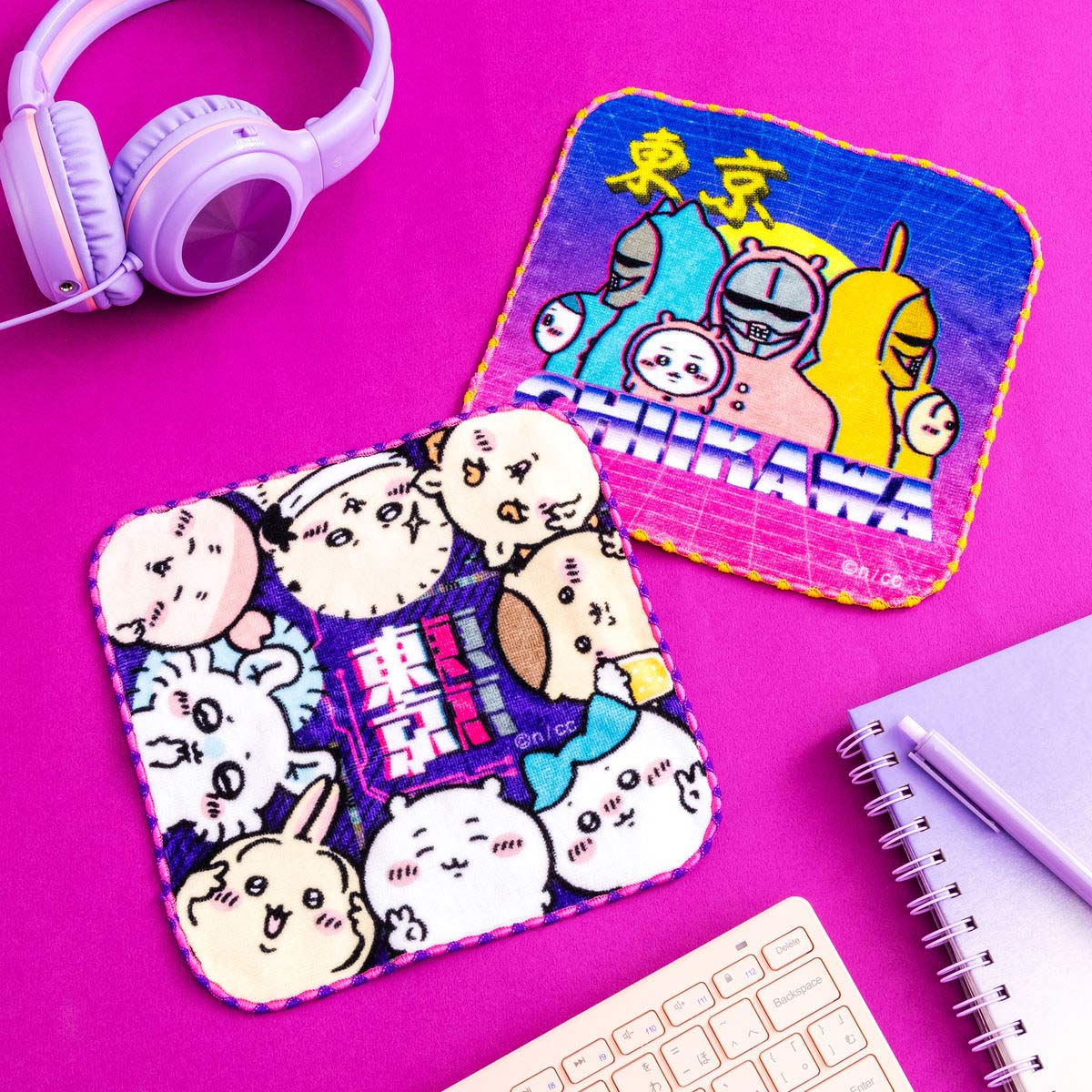 ちいかわ トーキョーちいかわ ハンドタオル（みんな）