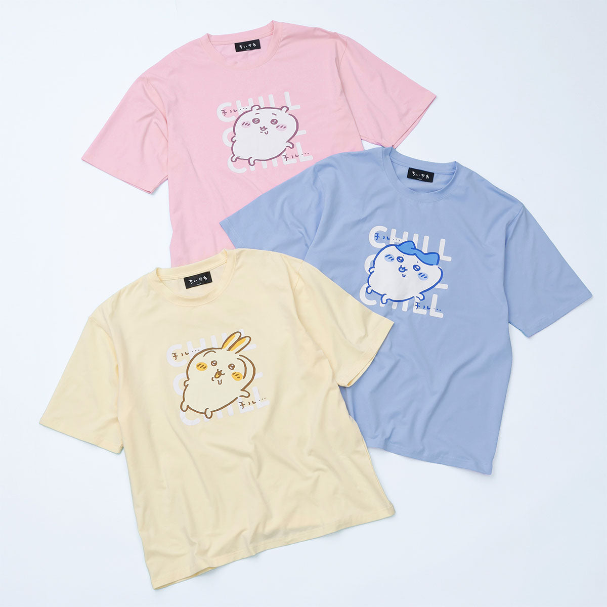 Chiikawa T-Shirt Chill Chill Hachiware Blue