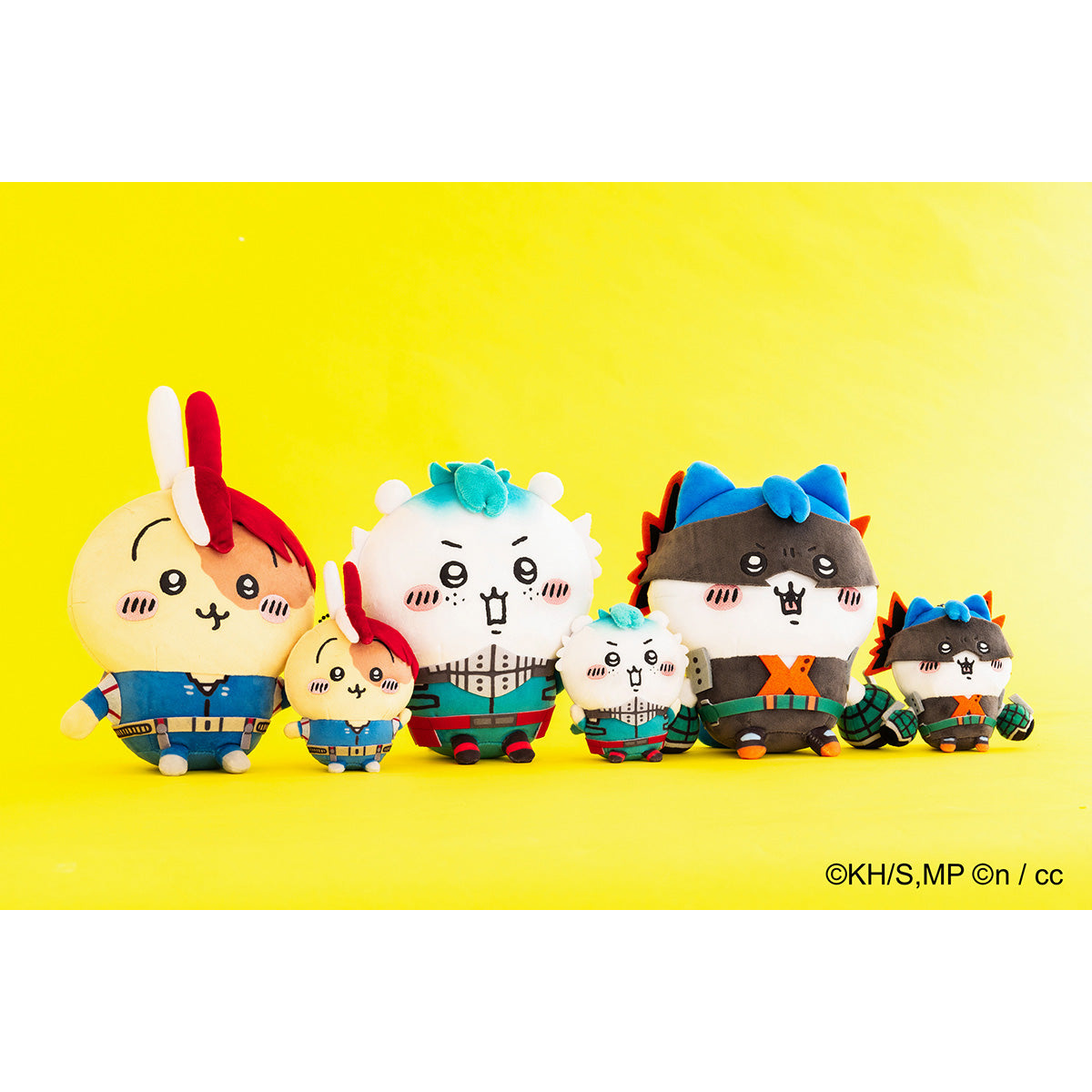 My Hero Academia × Chiikawa Plush S (Shoto Todoroki × Usagi)