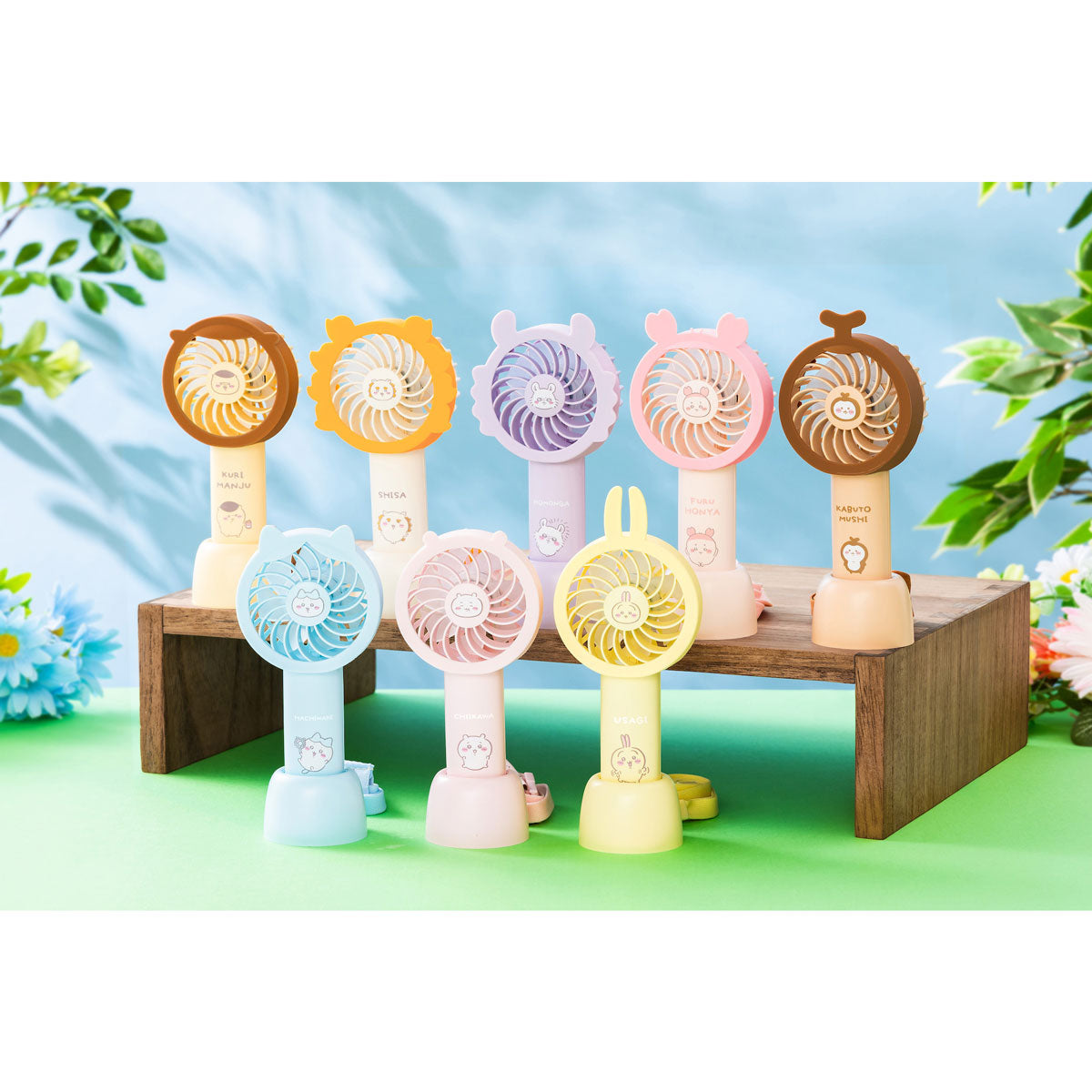 Chiikawa 2-Way Pocket Handy Fan (Furuhonya)