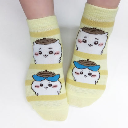 吉伊卡哇 网眼运动袜（吉伊卡哇哈奇喵橡果） 女士款