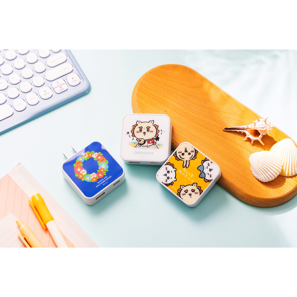 Chiikawa Shisa's Souvenir Shop AC Adapter (Sanshin)