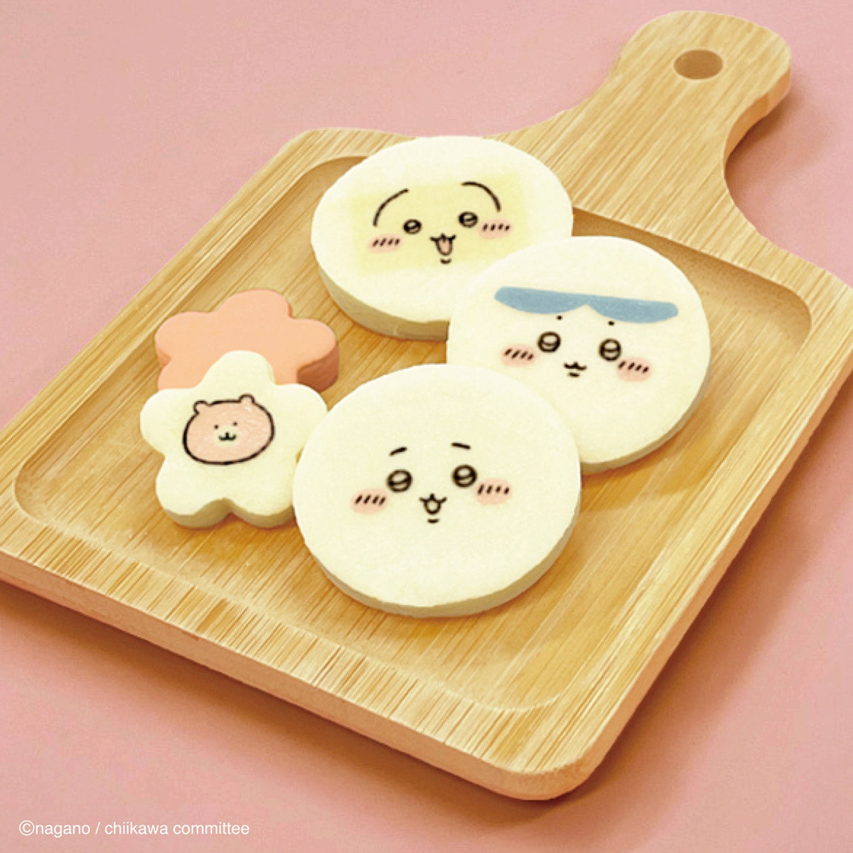 치이카와 먹을 수 있는 스티커 (천연 색소)