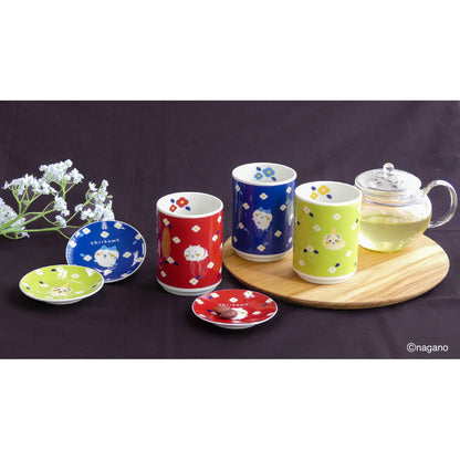 Chiikawa Flower Garden Small Plate (Hachiware)